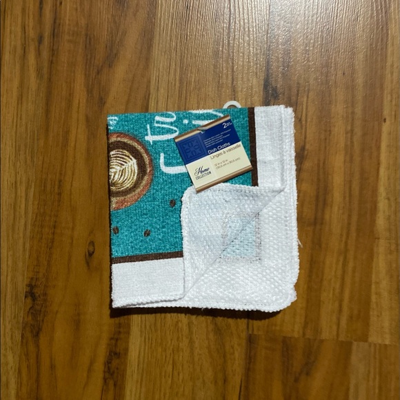 Home Collection 5 Piece Oven Mitt Pot Holders Dish Cloths Kitchen Bundle (New) - Picture 4 of 13